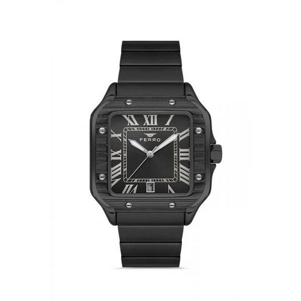 F11448A Çelik Kordonlu Erkek Kol Saati