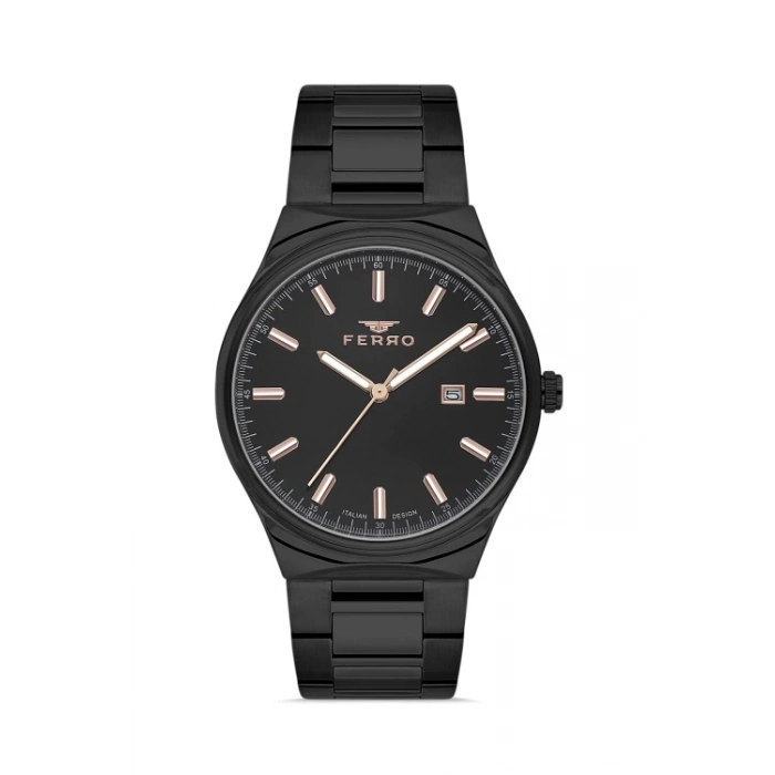 F11476A Çelik Kordonlu Erkek Kol Saati