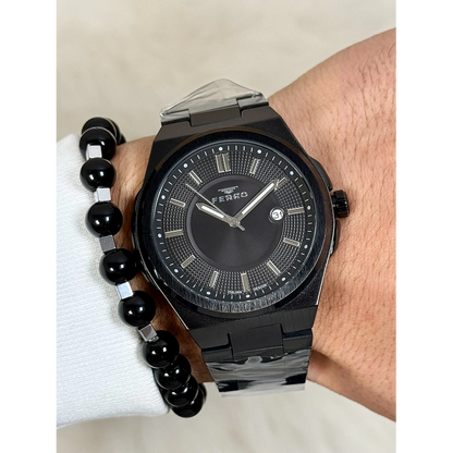 F11500AWT Çelik Kordonlu Erkek Kol Saati