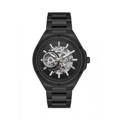 F31443A Çelik Kordonlu Otomatik Erkek Kol Saati