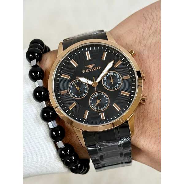 FM11145A Çelik Kordonlu Erkek Kol Saati