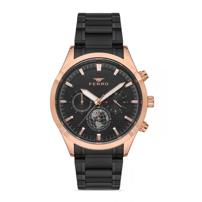 FM11215A Çelik Kordonlu Erkek Kol Saati