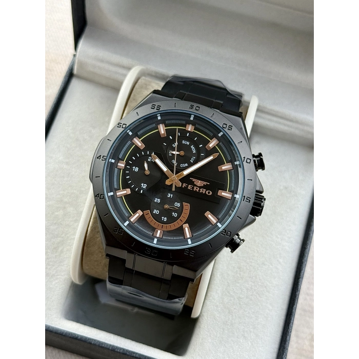 FM11305A Çelik Kordonlu Erkek Kol Saati