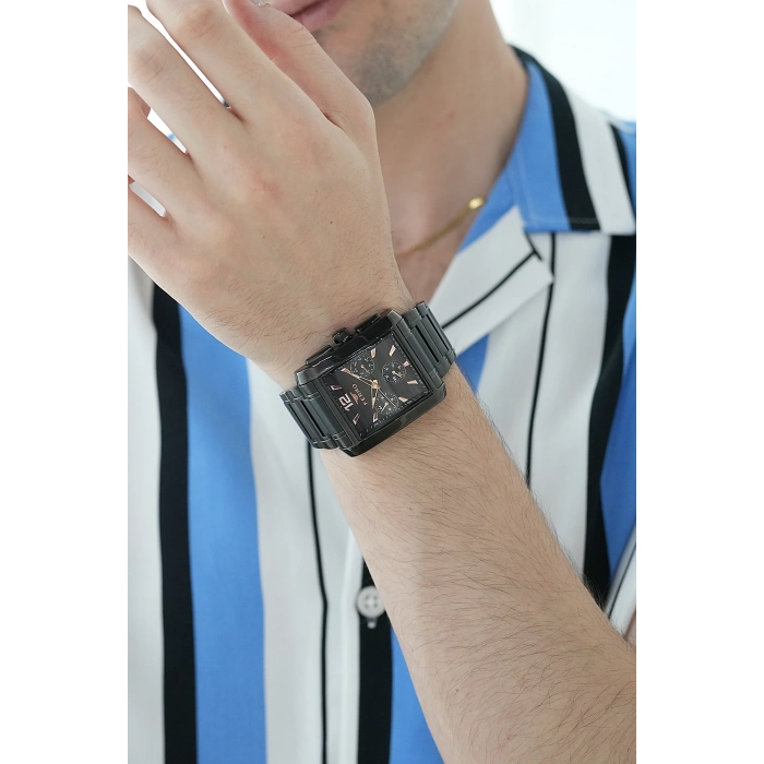 FM11465AWT Çelik Kordonlu Erkek Kol Saati