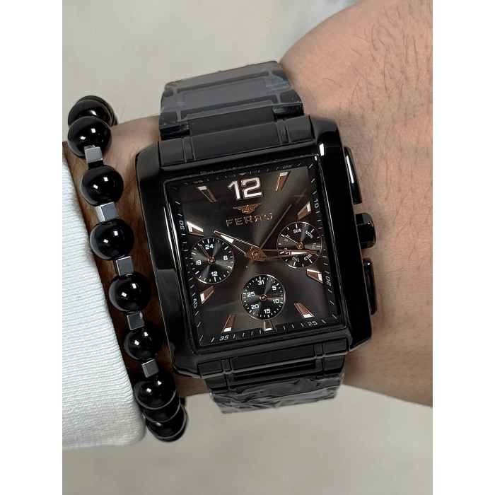 FM11465AWT Çelik Kordonlu Erkek Kol Saati