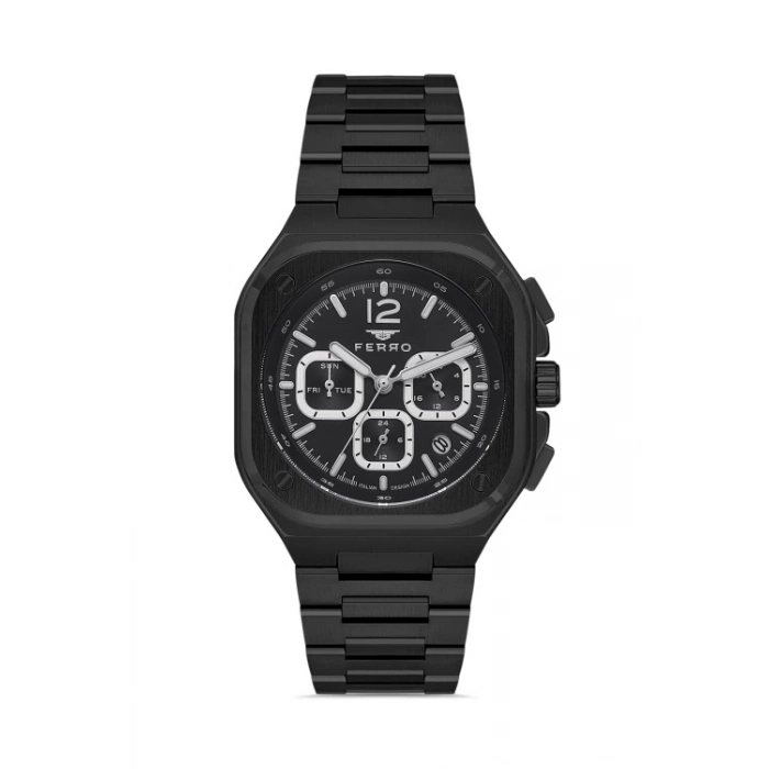 FM11497AWT Çelik Kordonlu Erkek Kol Saati