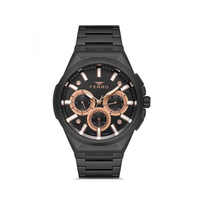 FM11505A Çelik Kordonlu Erkek Kol Saati