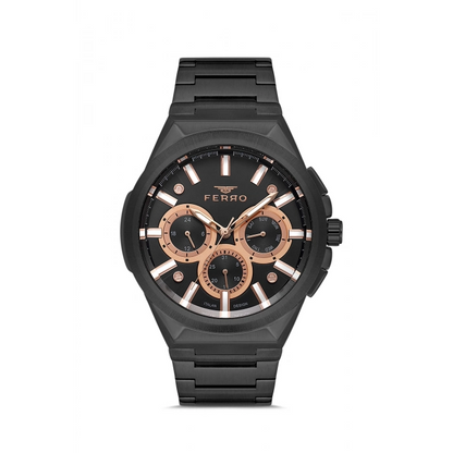 FM11505A Çelik Kordonlu Erkek Kol Saati