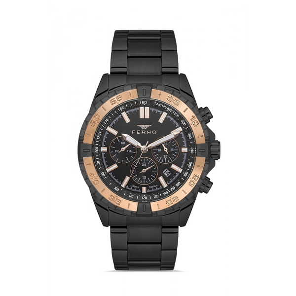 FM11541AWT Çelik Kordonlu Erkek Kol Saati