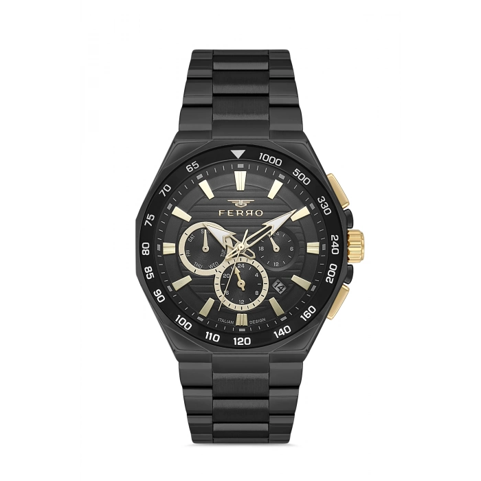 FM11650A Çelik Kordonlu Erkek Kol Saati