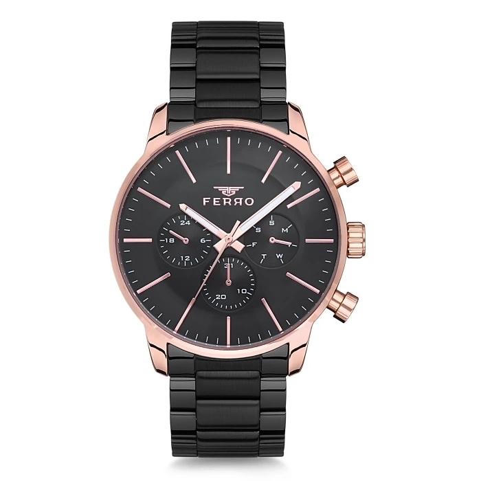 FM1774A Çelik Kordonlu Erkek Kol Saati