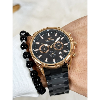 FM31291A Çelik Kordonlu Erkek Kol Saati