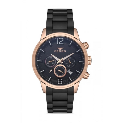 FM31916A Çelik Kordonlu Erkek Kol Saati