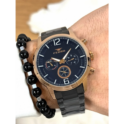 FM31916A Çelik Kordonlu Erkek Kol Saati