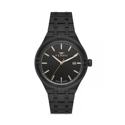 FM40122A Çelik Kordonlu Erkek Kol Saati