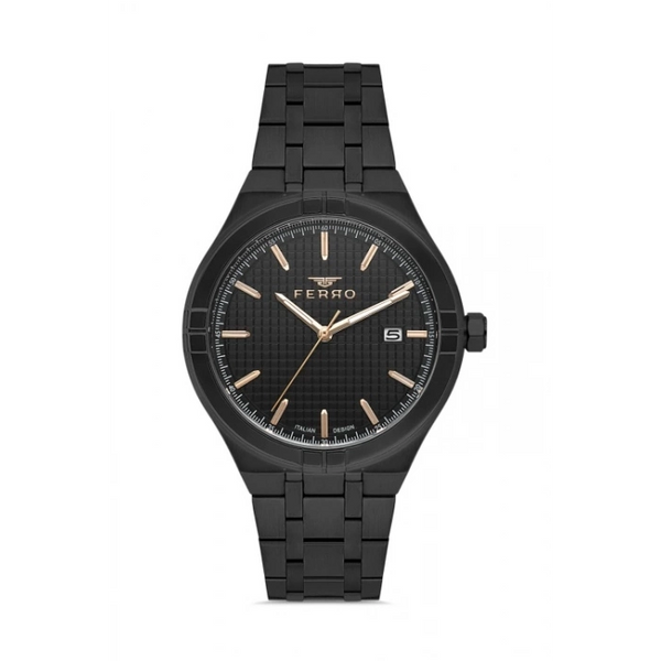 FM40122A Çelik Kordonlu Erkek Kol Saati