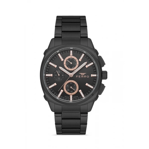 FM40126A Çelik Kordonlu Erkek Kol Saati