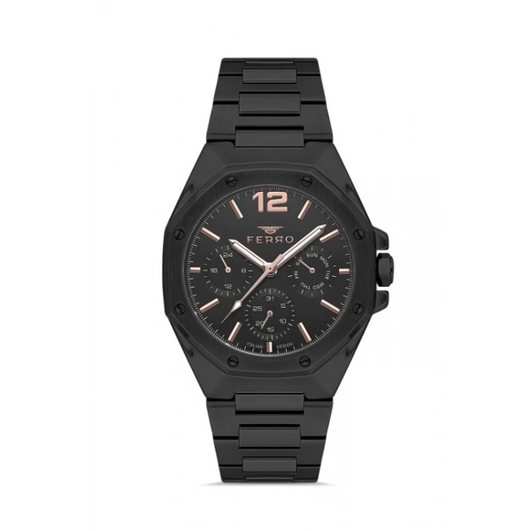 FM40127A Çelik Kordonlu Erkek Kol Saati