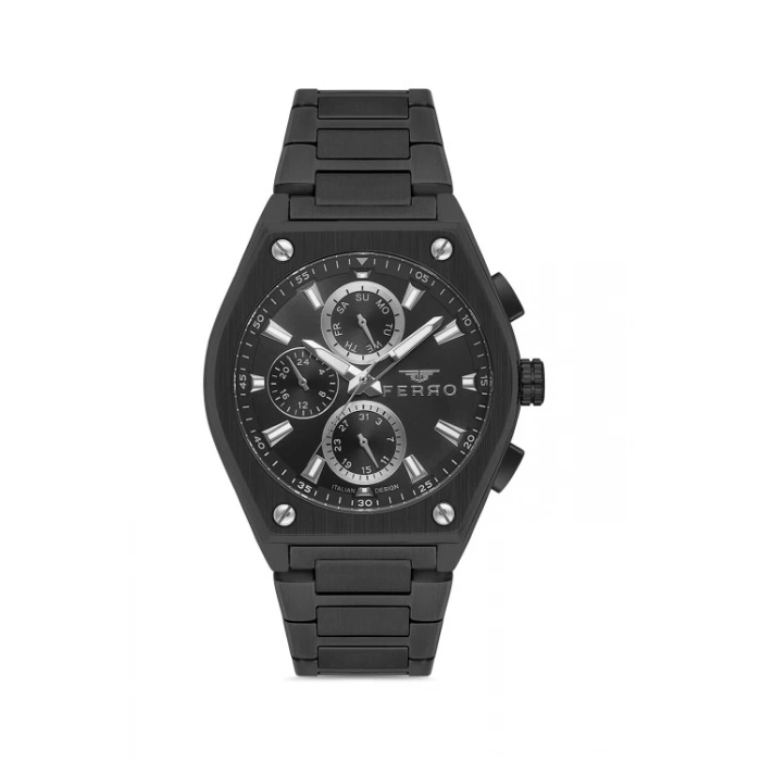 FM40132A Çelik Kordonlu Erkek Kol Saati