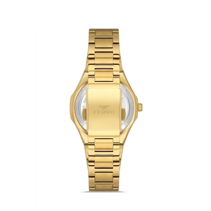 FL21515A Çelik Kordonlu Kadın Kol Saati