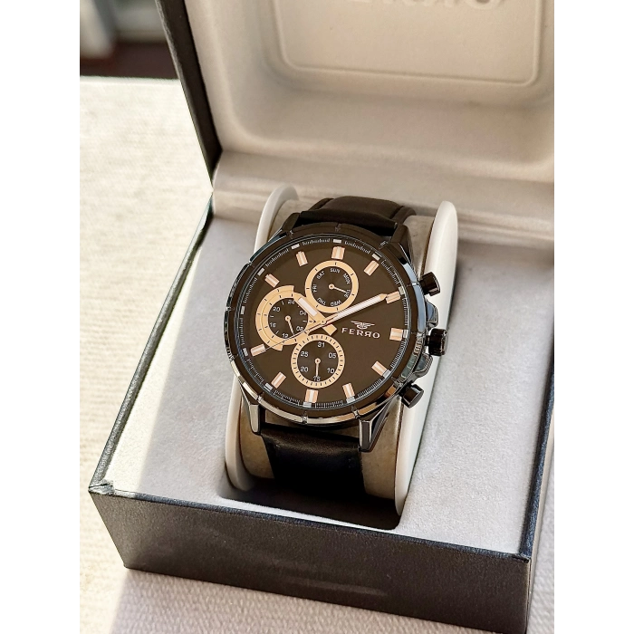 FM11461B Çelik Kordonlu Erkek Kol Saati