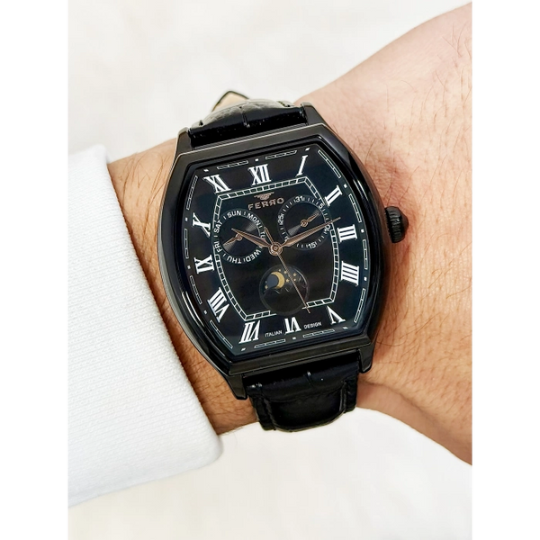 FM40125B Deri Kordonlu Erkek Kol Saati