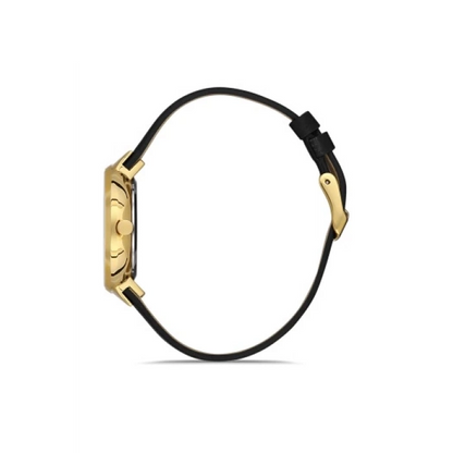 F21153B Deri Kordonlu Kadın Kol Saati