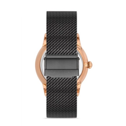 F11182C Hasır Kordonlu Erkek Kol Saati