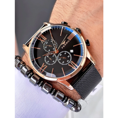 FM1536C Hasır Kordonlu Erkek Kol Saati