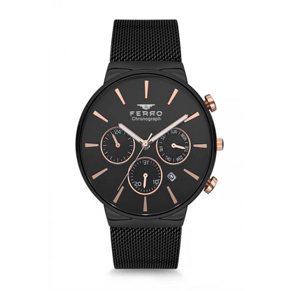 FM1697C Hasır Kordonlu Erkek Kol Saati