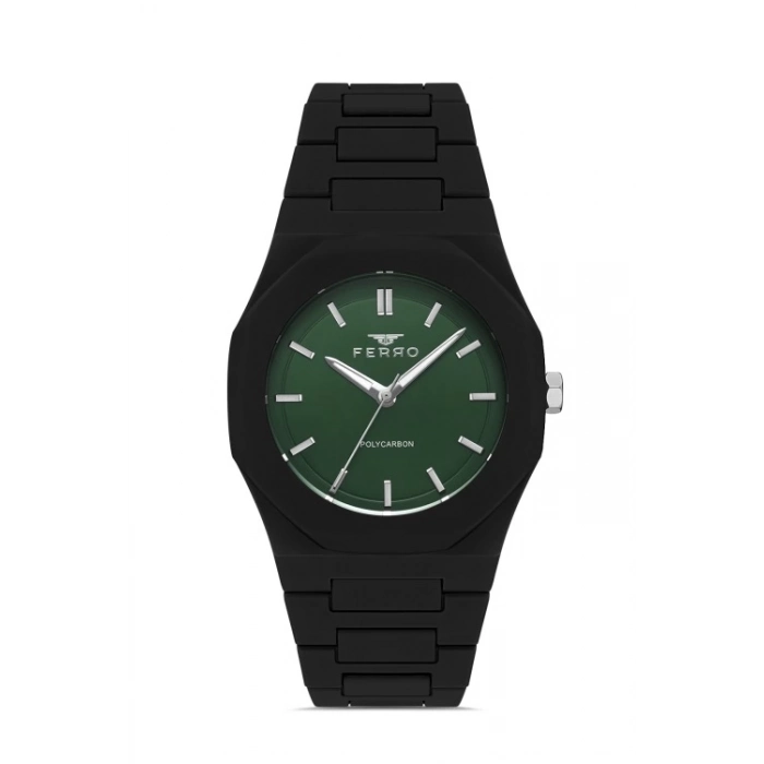 F11400D Silikon Kordonlu Erkek Kol Saati