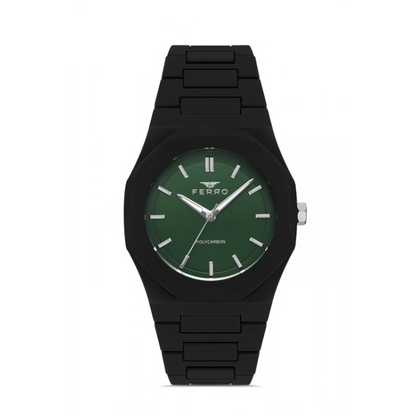 F11400D Silikon Kordonlu Erkek Kol Saati