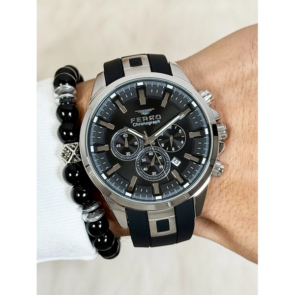 FM11379DWT Silikon Kordonlu Erkek Kol Saati