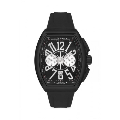 FM11444D Silikon Kordonlu Erkek Kol Saati