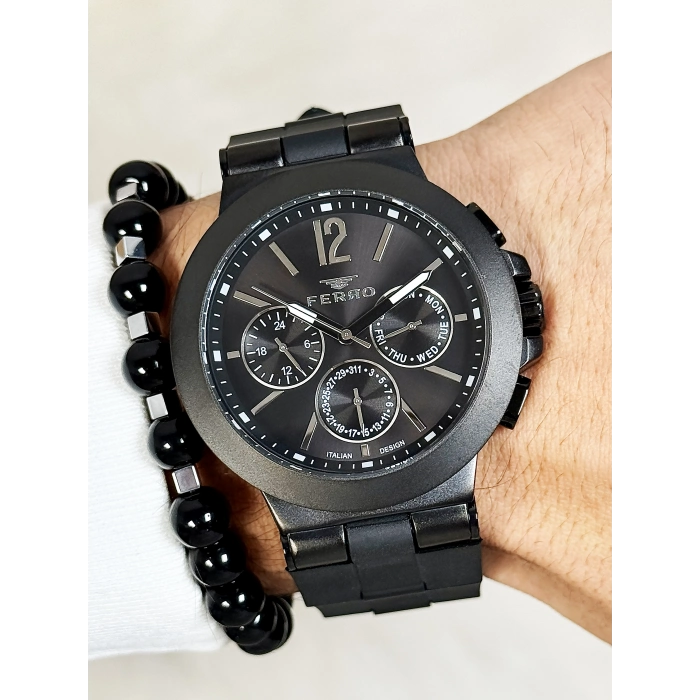 FM11539DWT Silikon Kordonlu Erkek Kol Saati