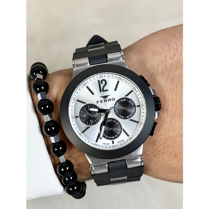 FM11539DWT Silikon Kordonlu Erkek Kol Saati