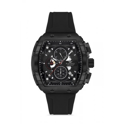 FM31346D Silikon Kordonlu Erkek Kol Saati