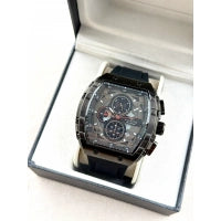 FM31346D Silikon Kordonlu Erkek Kol Saati