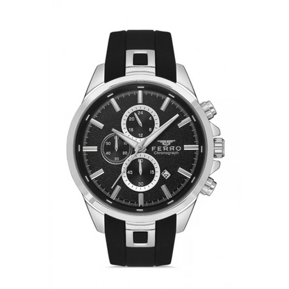 FM31380D Silikon Kordonlu Erkek Kol Saati