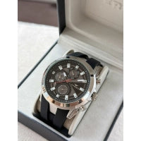 FM31402D Silikon Kordonlu Erkek Kol Saati