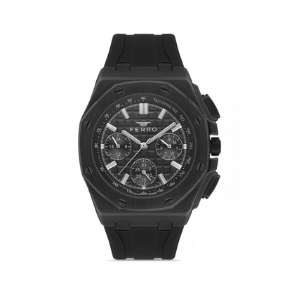 FM43001D Silikon Kordonlu Erkek Kol Saati