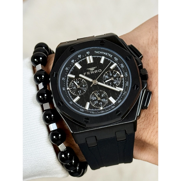 FM43001D Silikon Kordonlu Erkek Kol Saati