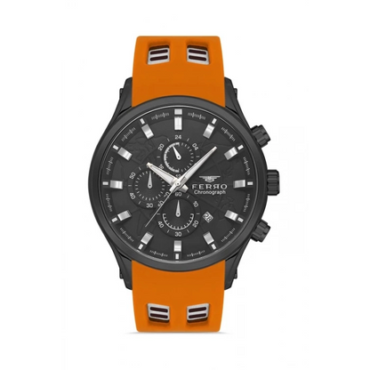 FM31354D Silikon Kordonlu Erkek Kol Saati