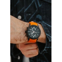 FM31363D Silikon Kordonlu Erkek Kol Saati