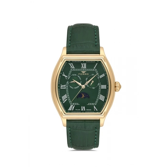 FM40125B Deri Kordonlu Erkek Kol Saati