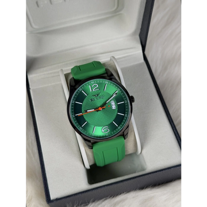 F11316D Silikon Kordonlu Erkek Kol Saati