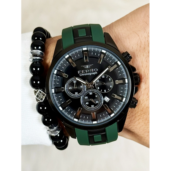 FM11379DWT Silikon Kordonlu Erkek Kol Saati