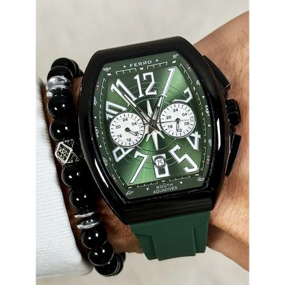 FM11444D Silikon Kordonlu Erkek Kol Saati