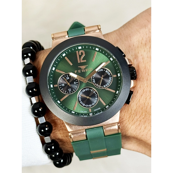 FM11539DWT Silikon Kordonlu Erkek Kol Saati