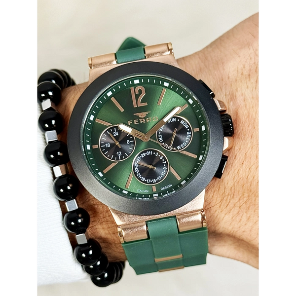 FM11539DWT Silikon Kordonlu Erkek Kol Saati